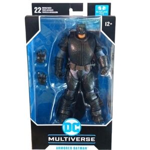 McFarlane Toys ARMORED BATMAN, 7", Grey.